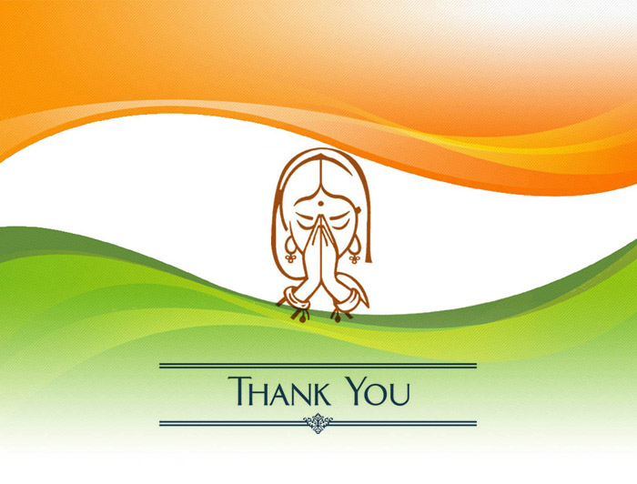 Thank You Indian Style